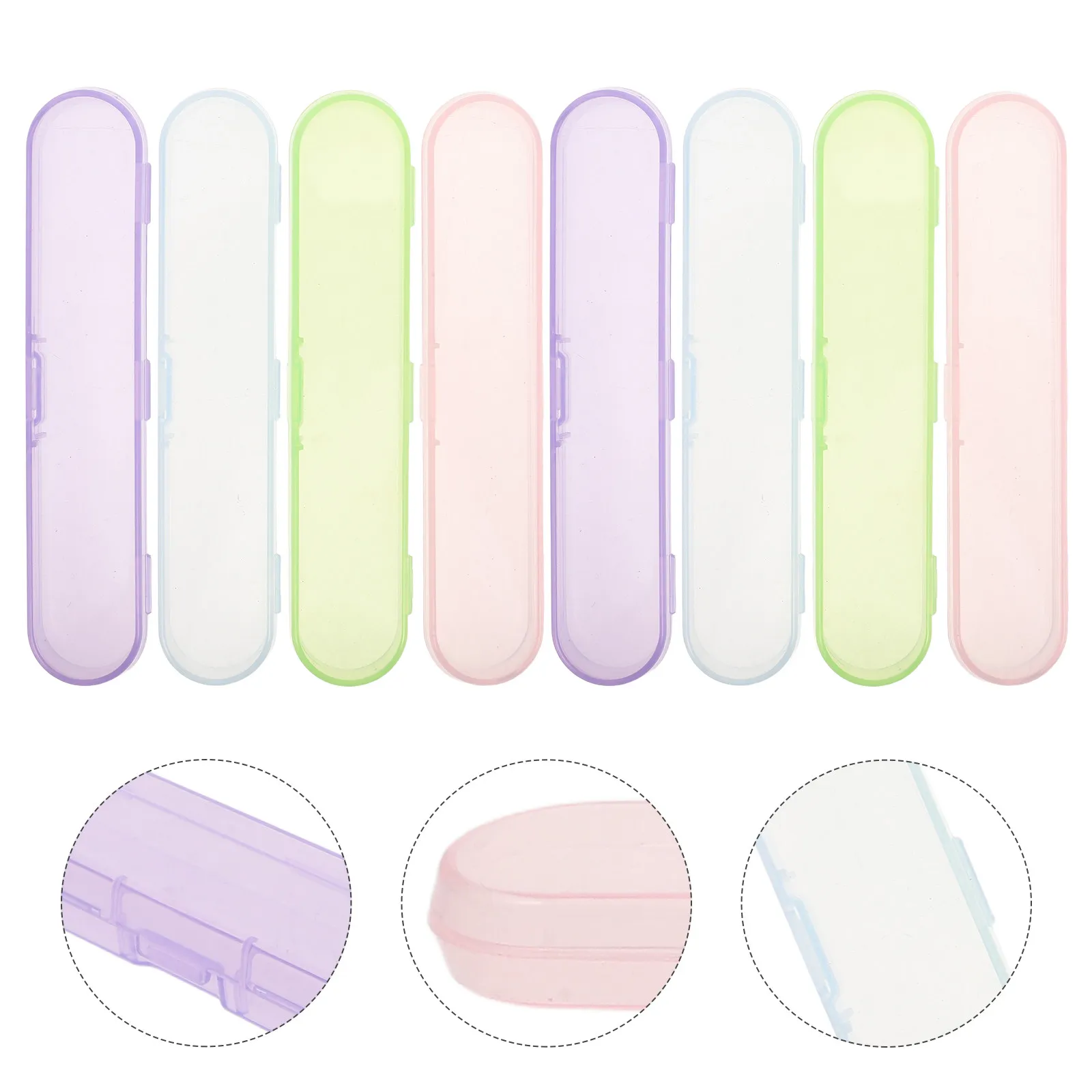 Набор из 20 круглых пластиковых футляров для хранения пинцетов для наращивания ресниц, органайзер для пинцетов, удобный для путешествий, устойчивый к царапинам
Набор из 20 круглых пластиковых футляров для хранения пинцетов для наращивания ресниц, органайзер для пинцетов, удобный для путешествий, устойчивый к царапинам