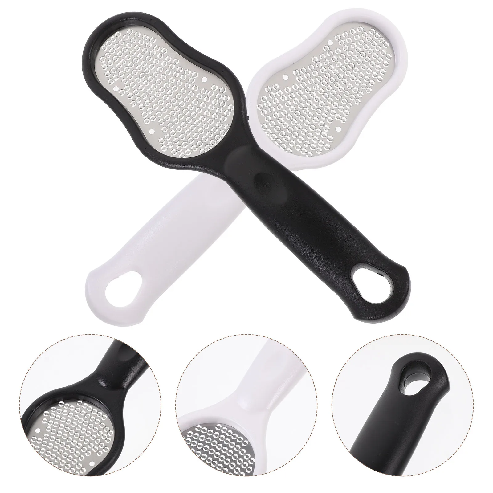 2pcs Stainless Steel File Dead Skin Remover Care Callus Remover Pedicure Rasp Handheld Scrubber Reusable Foot Skin Trimmer 
2pcs Stainless Steel File Dead Skin Remover Care Callus Remover Pedicure Rasp Handheld Scrubber Reusable Foot Skin Trimmer