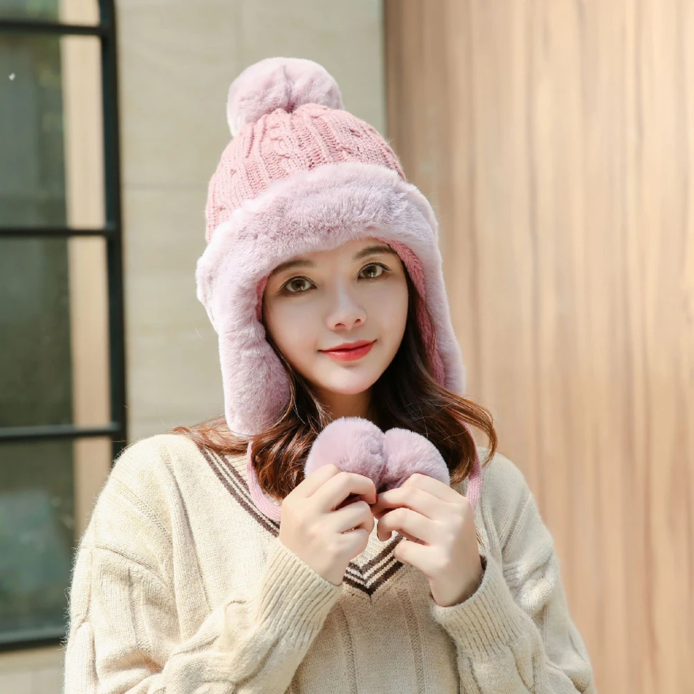 Fall Winter Warm Knitted Cap Pink Simple Cold Protection Hat Lovely Wool Hat for Women Outdoor Winter Activities Hiking Dog
Fall Winter Warm Knitted Cap Pink Simple Cold Protection Hat Lovely Wool Hat for Women Outdoor Winter Activities Hiking Dog
