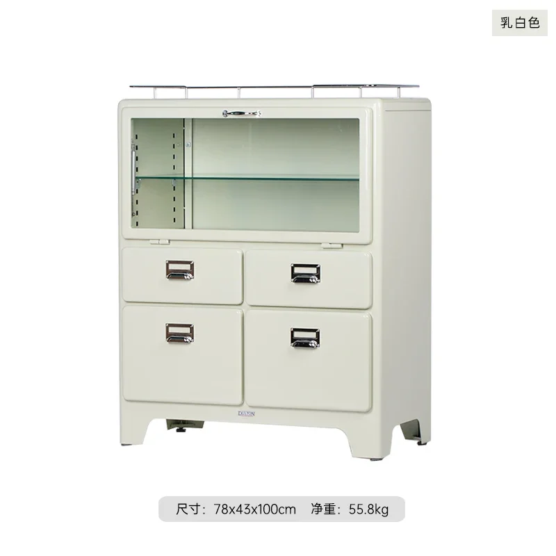 Industrial Style Metal Glass Living Room Sideboard Cabinet Display Display Storage Cabinet Simple Retro
Industrial Style Metal Glass Living Room Sideboard Cabinet Display Display Storage Cabinet Simple Retro