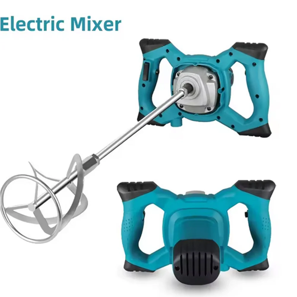 Handheld Electric Concrete Mixer for Makita battery 6 Adjustable Speed Mud Mixer for Mixing Concrete, Motar, Paint, Mud, Grout
Handheld Electric Concrete Mixer for Makita battery 6 Adjustable Speed Mud Mixer for Mixing Concrete, Motar, Paint, Mud, Grout