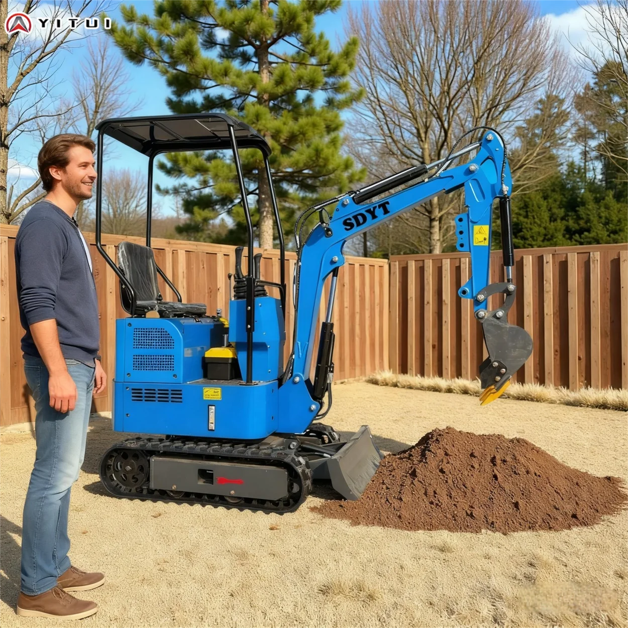 Hot Selling Factory Customized 1 Ton Mini Excavators At Low Prices Euro 5 Epa Mini Excavators Suitable For Farms
Hot Selling Factory Customized 1 Ton Mini Excavators At Low Prices Euro 5 Epa Mini Excavators Suitable For Farms