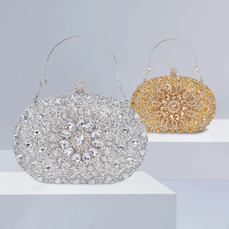Luxury Sunflower Crystal Clutch Bag Women Rhinestone Evening Purse Sparkly Diamond Wedding Phone Handbag Party Bag
Luxury Sunflower Crystal Clutch Bag Women Rhinestone Evening Purse Sparkly Diamond Wedding Phone Handbag Party Bag