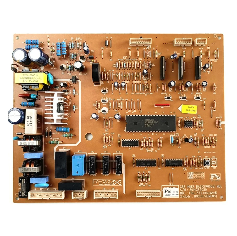 Suitable for Siemens Refrigerator Motherboard Main Control Board 30143E5050 FRU-571
Suitable for Siemens Refrigerator Motherboard Main Control Board 30143E5050 FRU-571