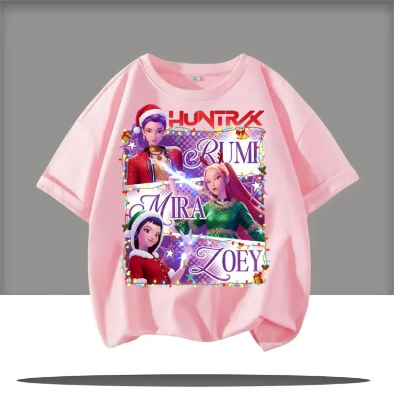 Children's Pure Cotton Short Sleeved T-shirt Cute KpopKids Demon Hunter Printed Children's T-shirt Tiger Harajuku T Shirt
Children's Pure Cotton Short Sleeved T-shirt Cute KpopKids Demon Hunter Printed Children's T-shirt Tiger Harajuku T Shirt