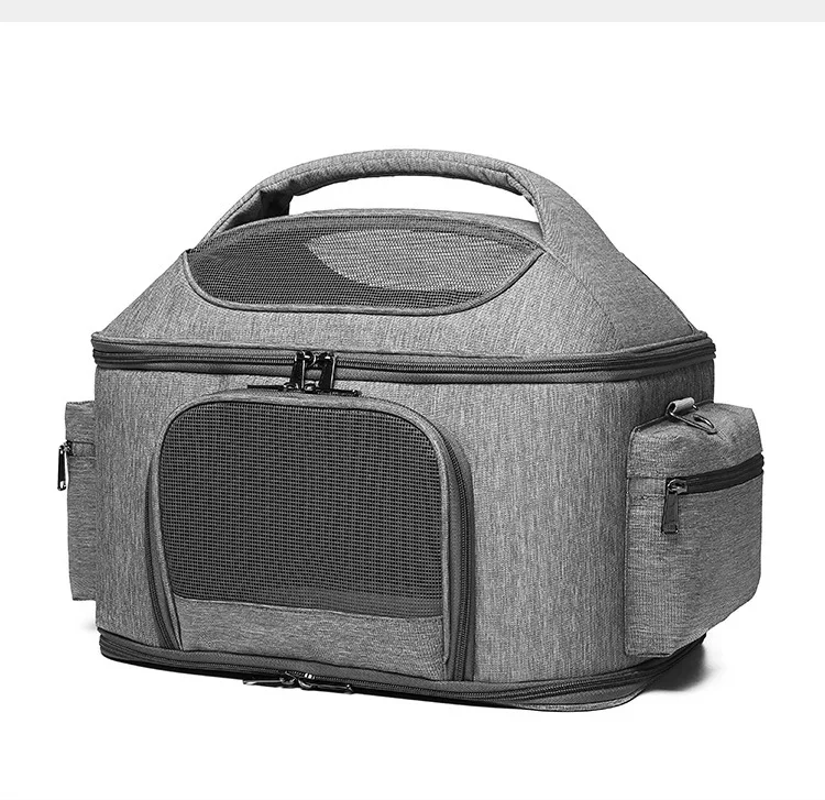 OEM ODM Luxury Solid Pattern Pet Carrier Tote Bag Airline Approved Weekender for Cat Puppy Dog Zipper Closure Fashion Style
OEM ODM Luxury Solid Pattern Pet Carrier Tote Bag Airline Approved Weekender for Cat Puppy Dog Zipper Closure Fashion Style