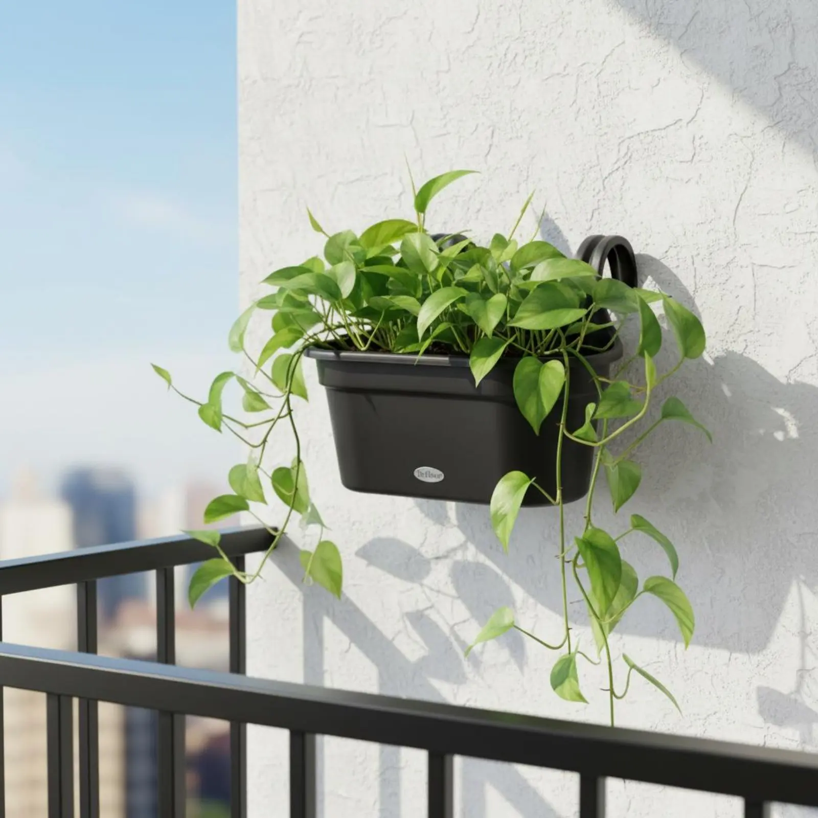 Semi-Circular Wall Planter Integrated Hook Half Round Wall Planter Plastic Hanging Flower Pot Weather-Resistant Fence Flower Pot
Semi-Circular Wall Planter Integrated Hook Half Round Wall Planter Plastic Hanging Flower Pot Weather-Resistant Fence Flower Pot