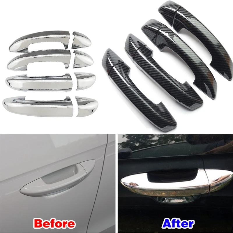 For VW Golf 6 MK6/Skoda Superb 2008-2013 Car Door Handle Cover Chrome/Carbon Fiber Exterior Protection Stylish Catch Cap Sticker
For VW Golf 6 MK6/Skoda Superb 2008-2013 Car Door Handle Cover Chrome/Carbon Fiber Exterior Protection Stylish Catch Cap Sticker