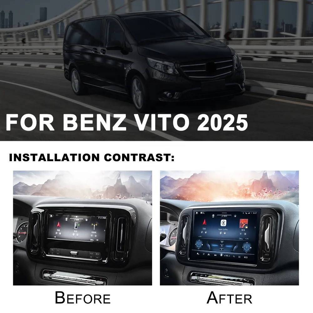 NaviHua 13.9" Multimedia Android Car Radio For Mercedes Benz Vito 2024 2025 Auto Headunit Monitor Navigation Carplay New Arrival
NaviHua 13.9" Multimedia Android Car Radio For Mercedes Benz Vito 2024 2025 Auto Headunit Monitor Navigation Carplay New Arrival