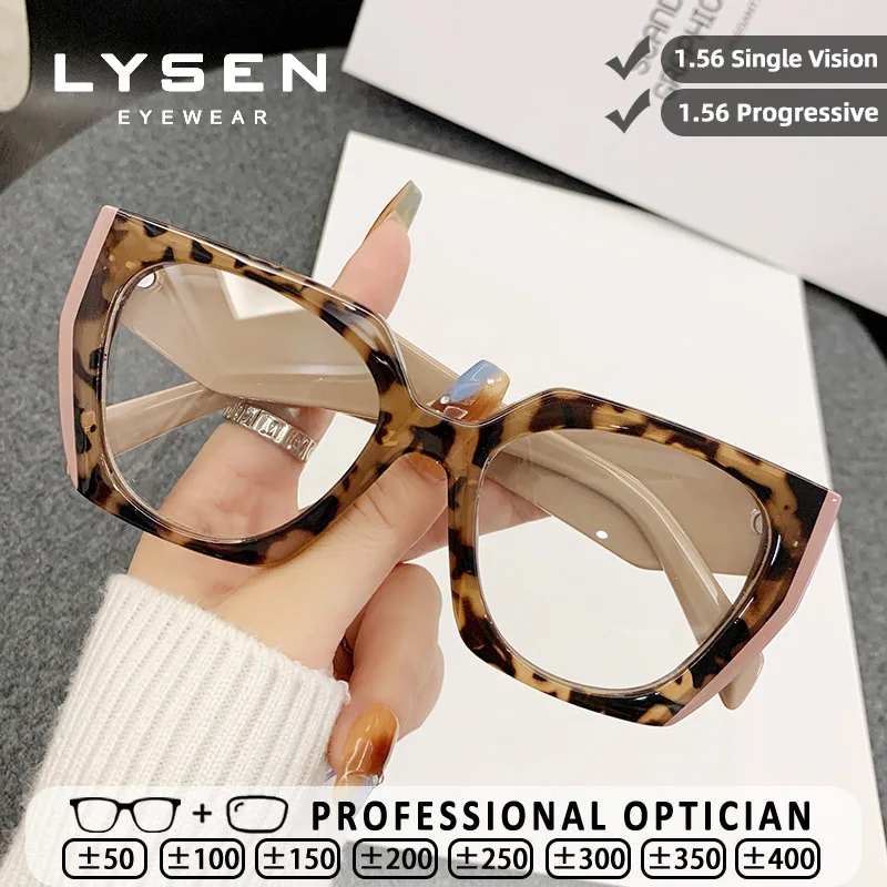 LYSEN Color Personalized Butterfly Women's Reading Glasses Anti Blue Light Myopia Customized Progressive Prescription Glasses 
LYSEN Color Personalized Butterfly Women's Reading Glasses Anti Blue Light Myopia Customized Progressive Prescription Glasses