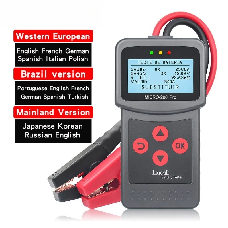 For MICRO-200 Pro battery conductance tester
For MICRO-200 Pro battery conductance tester