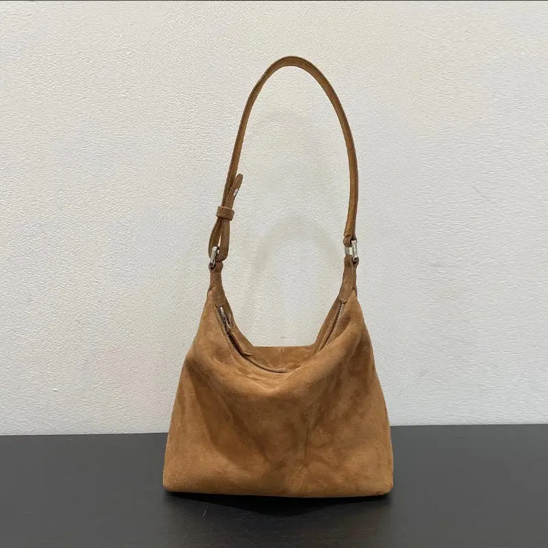 High-end frosted genuine leather shoulder underarm bag ladies elegant handbag fashion winter new suede crossbody bag women's bag
High-end frosted genuine leather shoulder underarm bag ladies elegant handbag fashion winter new suede crossbody bag women's bag