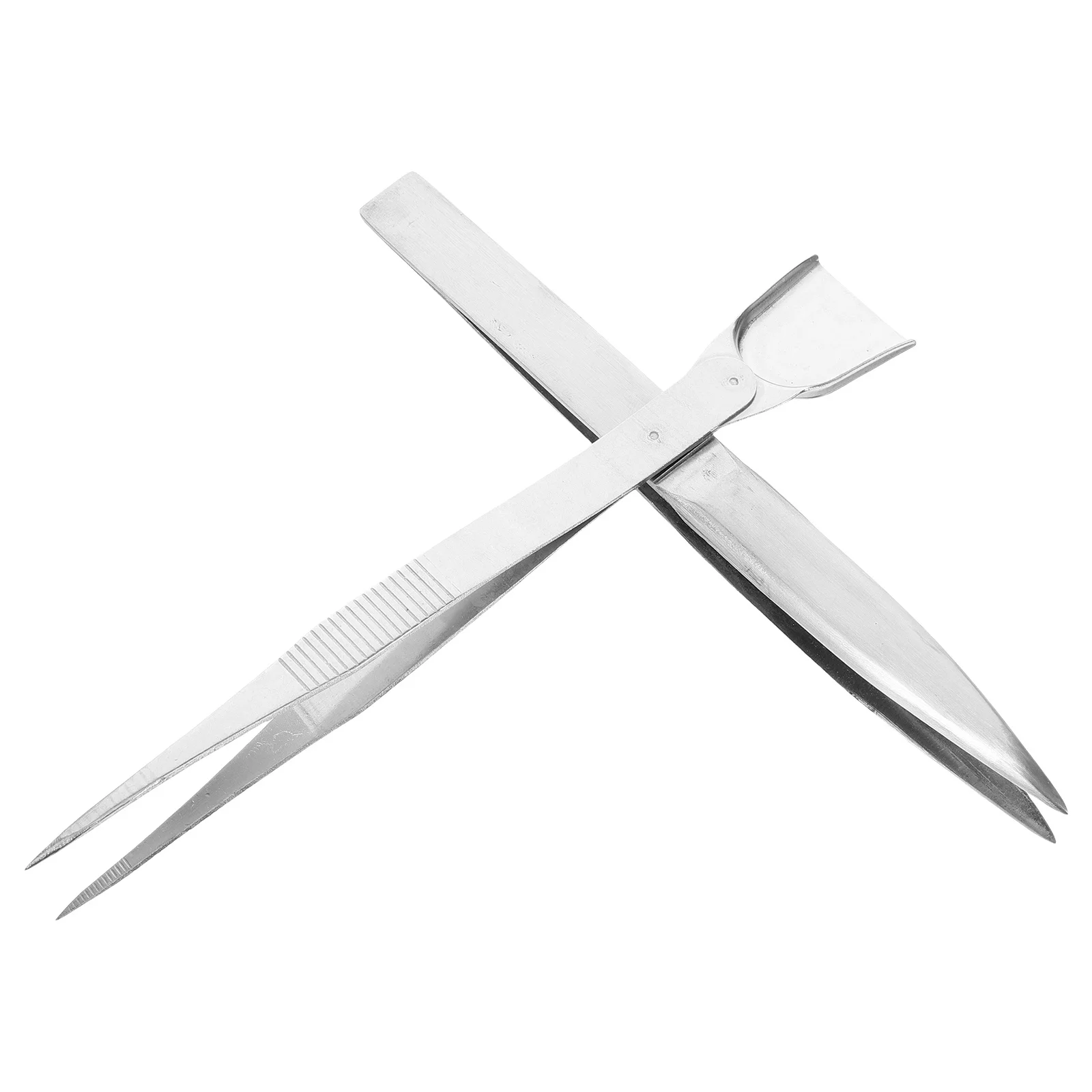 2Pcs Jewelry Tweezers Stainless Ergonomic Non-Slip Tweezers for Electronics Jewelry Craft Tool
2Pcs Jewelry Tweezers Stainless Ergonomic Non-Slip Tweezers for Electronics Jewelry Craft Tool