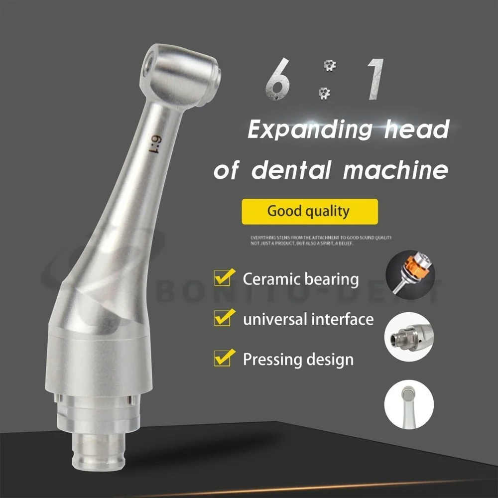 6:1 Super Mini Contra Angle Head for Woodpecker Endo Motor Dental Reciprocating Endomotor Head Endodontics
6:1 Super Mini Contra Angle Head for Woodpecker Endo Motor Dental Reciprocating Endomotor Head Endodontics
