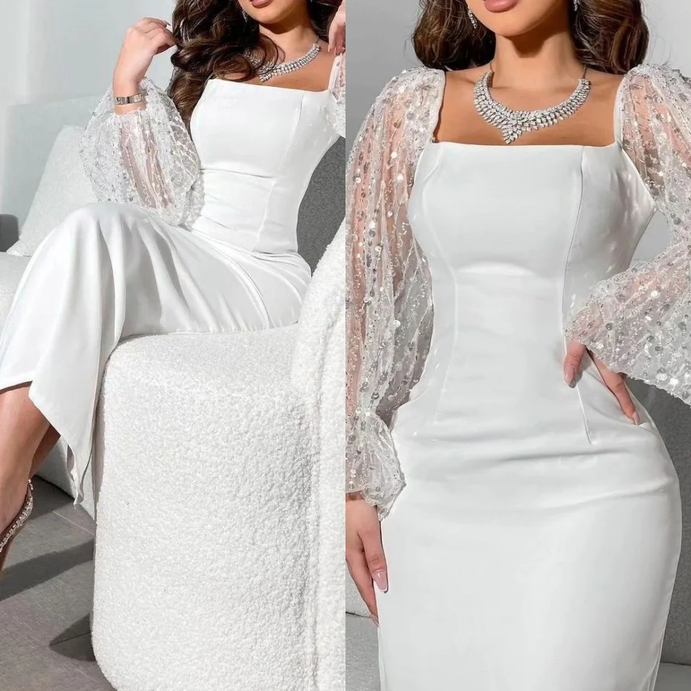 Customized Intricate Fashion Square Mermaid Sequins S Formal Occasion Gown birthday dress for women فساتين نسائيه سهره
Customized Intricate Fashion Square Mermaid Sequins S Formal Occasion Gown birthday dress for women فساتين نسائيه سهره