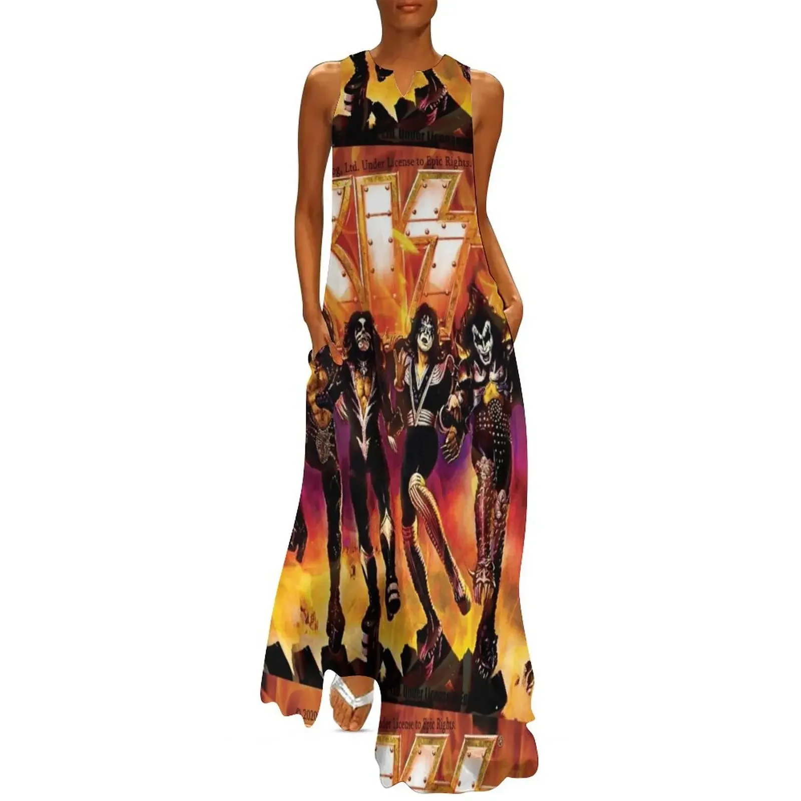 kiss the band t shirt Long Dress sexy dress women clothes Women dresses summer Dress
kiss the band t shirt Long Dress sexy dress women clothes Women dresses summer Dress