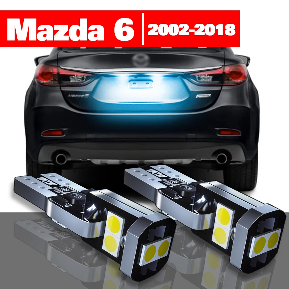 For Mazda 6 GG GH GJ 2002-2018 Accessories 2pcs LED License Plate Light 2007 2008 2009 2010 2011 2012 2013 2014 2015 2016 2017
For Mazda 6 GG GH GJ 2002-2018 Accessories 2pcs LED License Plate Light 2007 2008 2009 2010 2011 2012 2013 2014 2015 2016 2017
