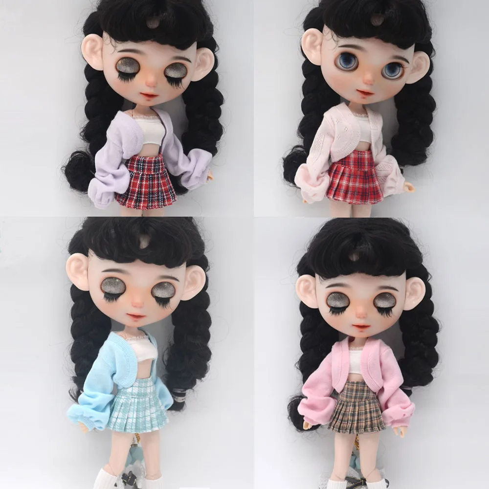 fits 28 Blyth Azone OB22 OB24 doll Clothes Fashionable Knit Three-Piece Set
fits 28 Blyth Azone OB22 OB24 doll Clothes Fashionable Knit Three-Piece Set