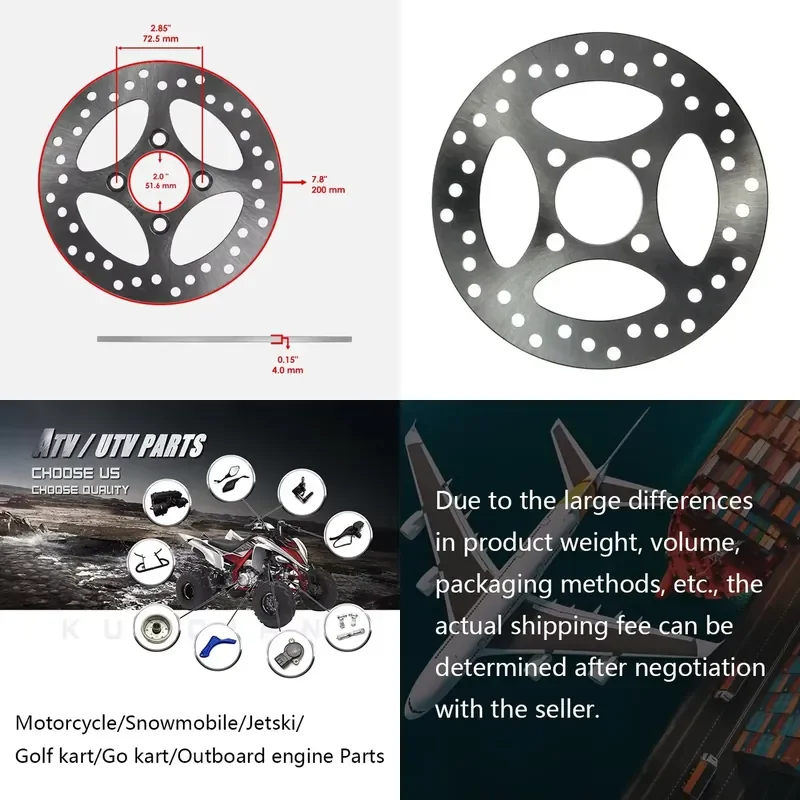 i Rear Brake Disc Rotor for Raptor 700 700R YFM7R 2006-20 OE 1PE-F582W-00-00 ATV UTV Spare Parts
i Rear Brake Disc Rotor for Raptor 700 700R YFM7R 2006-20 OE 1PE-F582W-00-00 ATV UTV Spare Parts