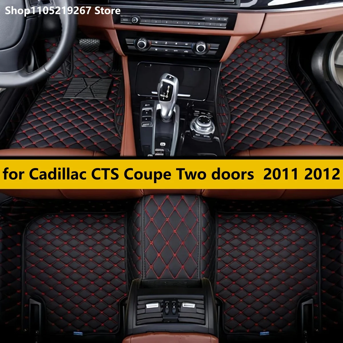 Car floor mats for Cadillac CTS Coupe Two doors 2011 2012 Custom auto foot Pads automobile carpet cover
Car floor mats for Cadillac CTS Coupe Two doors 2011 2012 Custom auto foot Pads automobile carpet cover