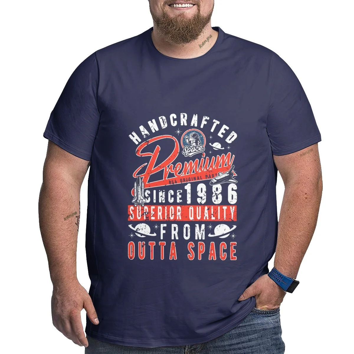 Handcrafted Premium Since 1986 Men's Plus Size T Shirts Oversize Cotton Graphic T-shirts Man Big and Tall Top Tees Loose Tshirts
Handcrafted Premium Since 1986 Men's Plus Size T Shirts Oversize Cotton Graphic T-shirts Man Big and Tall Top Tees Loose Tshirts