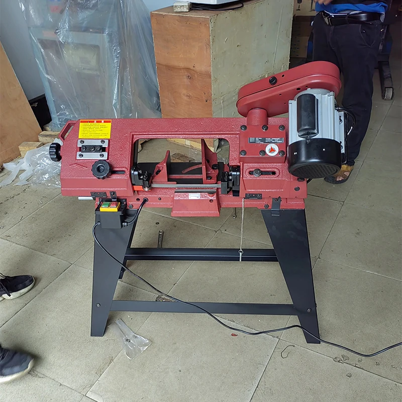 G4510 Compact Bow-Type Band Saw G1/G2 Portable Saw 220V Stepless Speed Control 90°/45° Cutting Pipe Cutter Small Band Saw
G4510 Compact Bow-Type Band Saw G1/G2 Portable Saw 220V Stepless Speed Control 90°/45° Cutting Pipe Cutter Small Band Saw