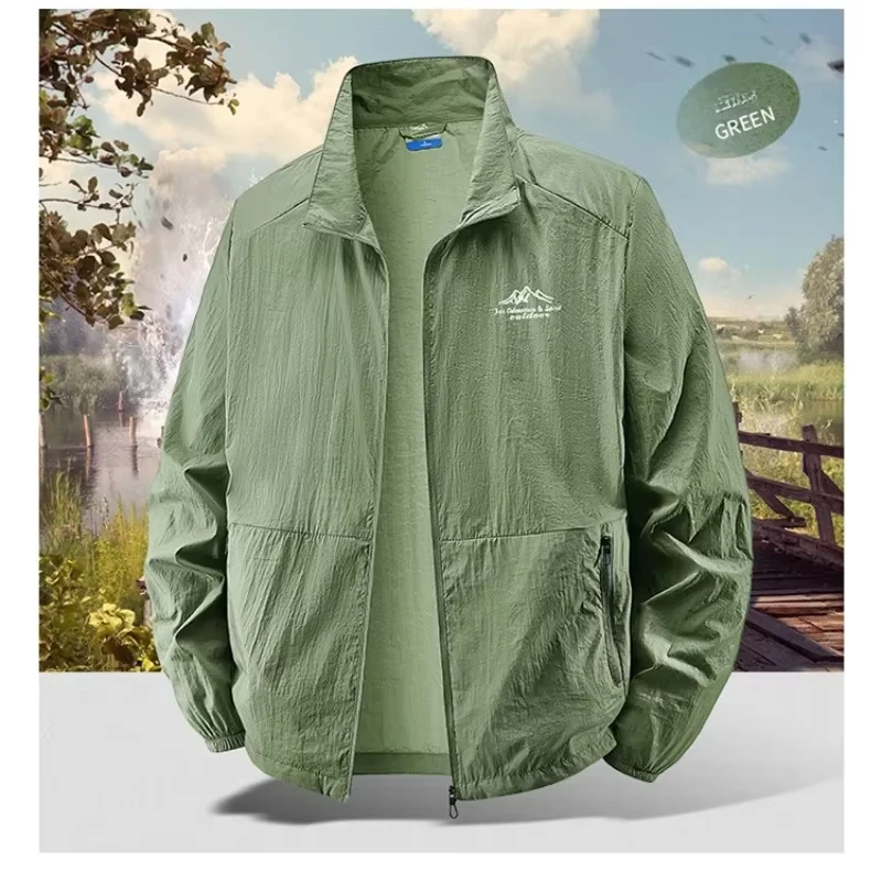 Oversize 7XL 8XL Summer UV Sun Protection Light Jacket Men Outwear Sport Cycling Hiking Fishing Coat Men Resistant Skin Clothing
Oversize 7XL 8XL Summer UV Sun Protection Light Jacket Men Outwear Sport Cycling Hiking Fishing Coat Men Resistant Skin Clothing