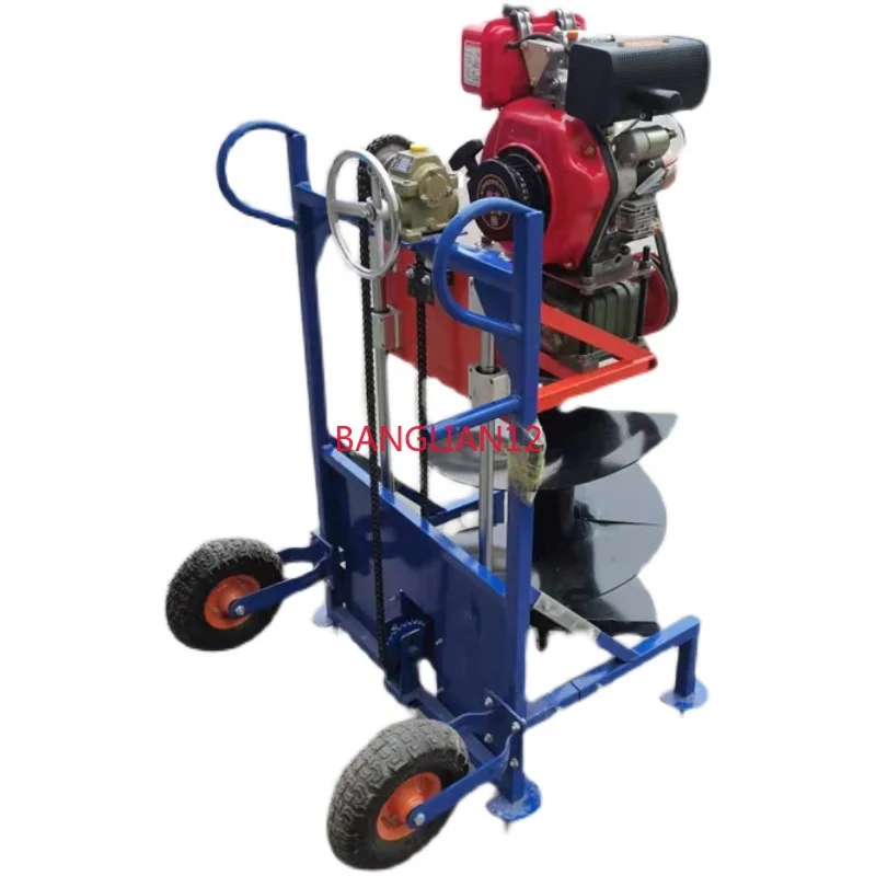 tree digging machine, hand-pushed mountain vertical pile drilling seedling planting digging machine
tree digging machine, hand-pushed mountain vertical pile drilling seedling planting digging machine