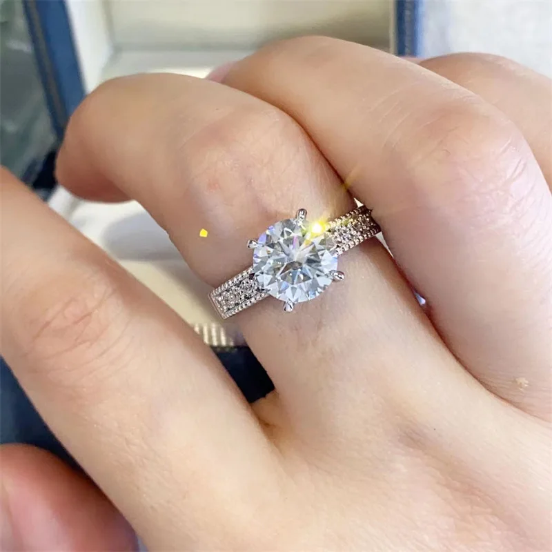 Luxury Platinum Solid Platinum Women's Gold Ring Diamond PT950 Simple Fashion Party
Luxury Platinum Solid Platinum Women's Gold Ring Diamond PT950 Simple Fashion Party