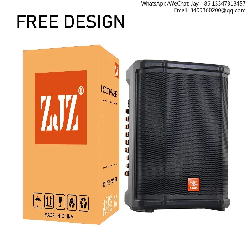 High-quality Portable Professional Guitar 8-inch Audio Microphone Speaker With Built-in Bluetooth Karaoke System
High-quality Portable Professional Guitar 8-inch Audio Microphone Speaker With Built-in Bluetooth Karaoke System