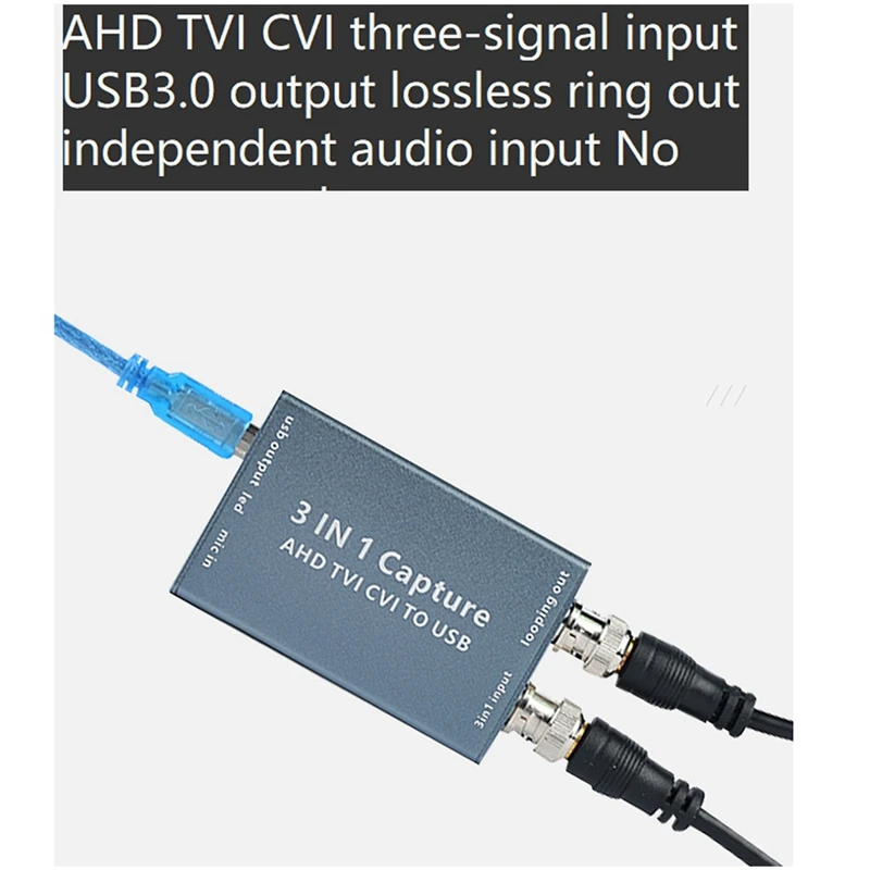 Запасные части Аксессуары Карта видеозахвата Ahd To USB 3.0 1080P 30Fps HD Карта захвата Live Tvi Cvi Карта видеозахвата Ahd To USB
Запасные части Аксессуары Карта видеозахвата Ahd To USB 3.0 1080P 30Fps HD Карта захвата Live Tvi Cvi Карта видеозахвата Ahd To USB