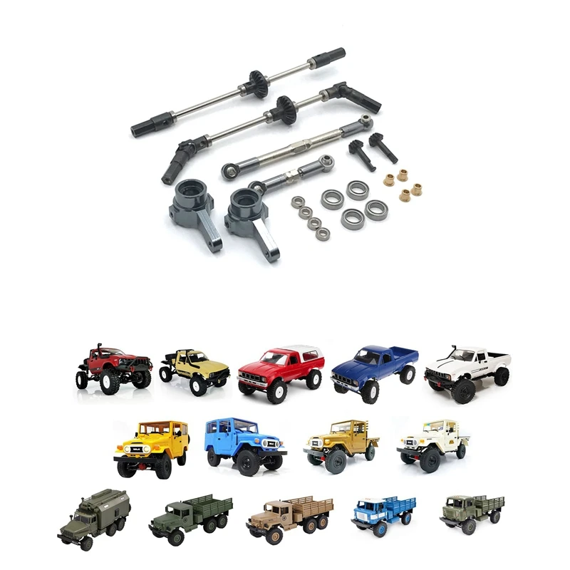 A84F-Upgrade Steel Gear Bridge Axle Gears For WPL B14 B24 C14 C24 C34 C44 B16 B36 1/16 RC Car Spare Parts Accessories
A84F-Upgrade Steel Gear Bridge Axle Gears For WPL B14 B24 C14 C24 C34 C44 B16 B36 1/16 RC Car Spare Parts Accessories