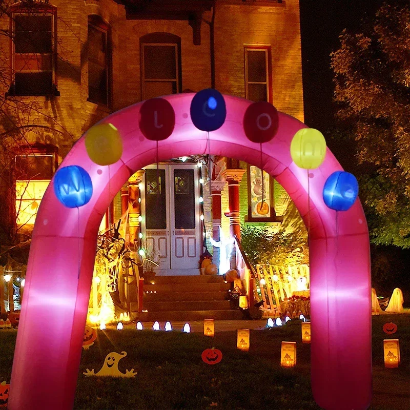 10ft Outdoor Party Christmas Inflatable Balloon Arch Kit with LED Light Gift In Advertising
10ft Outdoor Party Christmas Inflatable Balloon Arch Kit with LED Light Gift In Advertising