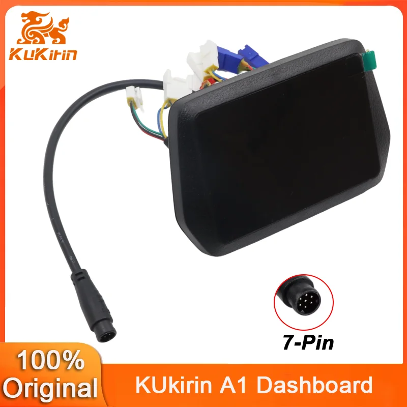 Original 7Pin Dashboard Display for Kukirin A1 Electric Scooter LCD Intelligent Instrument Screen Replacement Parts
Original 7Pin Dashboard Display for Kukirin A1 Electric Scooter LCD Intelligent Instrument Screen Replacement Parts