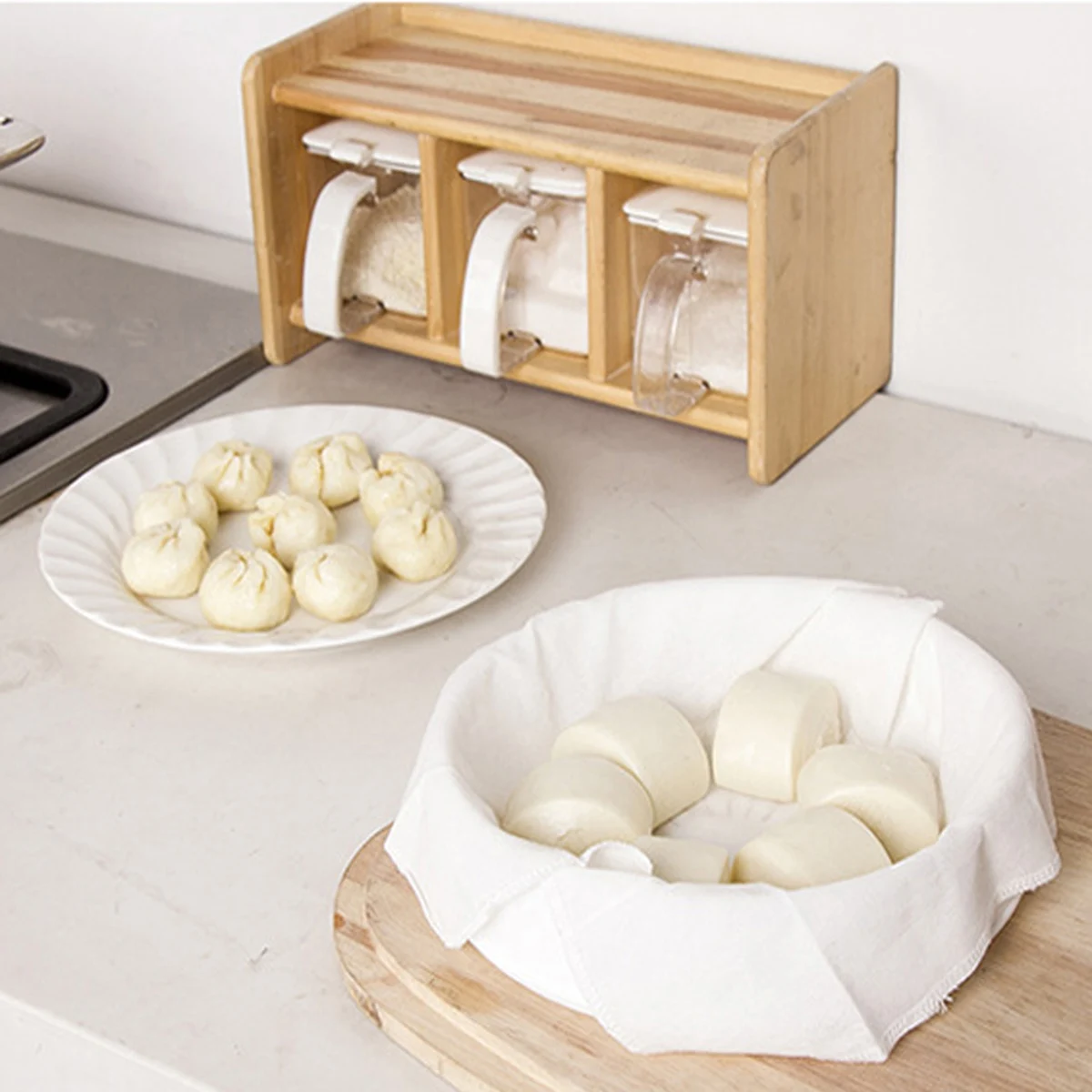 5 Pcs Steamer Cloth Non-stick Cotton Gauze Steamed Buns Household Kitchen Supplies Pads
5 Pcs Steamer Cloth Non-stick Cotton Gauze Steamed Buns Household Kitchen Supplies Pads