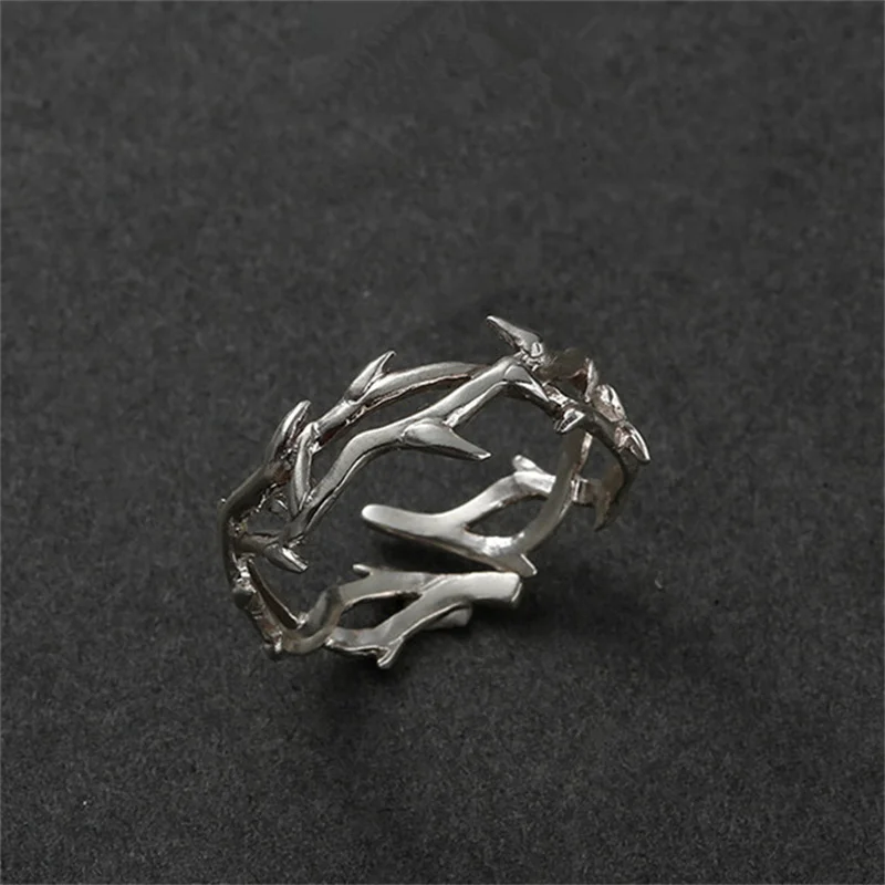 Personality Hollow Branches Ring Adjustable Men Index Finger Accessories Trendy 925 Sterling Silver Ring Male Jewelry
Personality Hollow Branches Ring Adjustable Men Index Finger Accessories Trendy 925 Sterling Silver Ring Male Jewelry