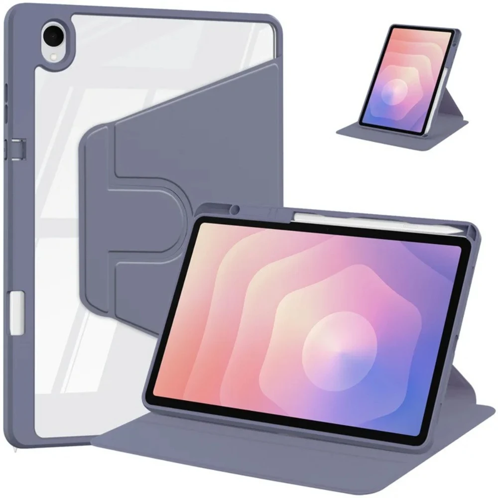 Case For Samsung Galaxy Tab S10 Plus Case 12.4 inch SM-X820 SM-X826B Acrylic Rotating Cover Stand Tablet Shell Funda
Case For Samsung Galaxy Tab S10 Plus Case 12.4 inch SM-X820 SM-X826B Acrylic Rotating Cover Stand Tablet Shell Funda