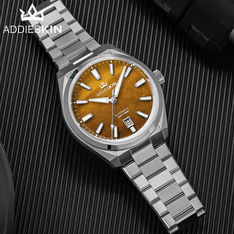 AddiesKIN Men Watch BGW9 Luminous Tiger Eye Dial Sapphire Glass 20Bar Waterproof 9015 Movement K010 Automatic Mechanical Watch
AddiesKIN Men Watch BGW9 Luminous Tiger Eye Dial Sapphire Glass 20Bar Waterproof 9015 Movement K010 Automatic Mechanical Watch