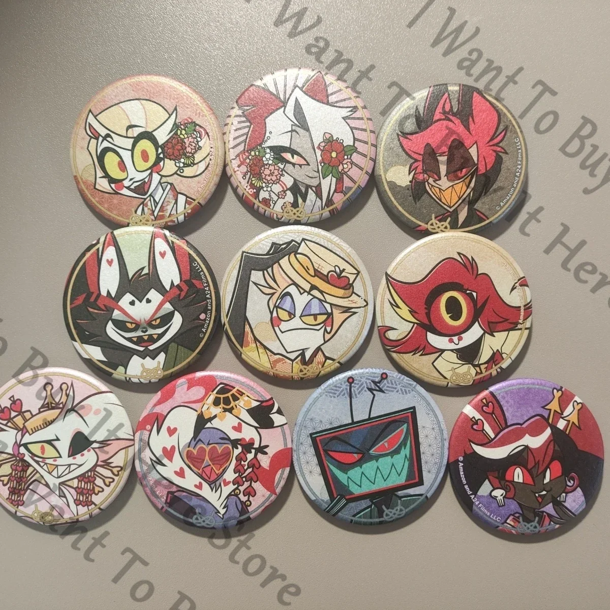 Genuine Anime Hazbin Hotel Charlie Vaggie Lucifer Morningstar Husk Cosplay Cartoon Badge Emblem Pendants Brooch Widget Fans Gift
Genuine Anime Hazbin Hotel Charlie Vaggie Lucifer Morningstar Husk Cosplay Cartoon Badge Emblem Pendants Brooch Widget Fans Gift
