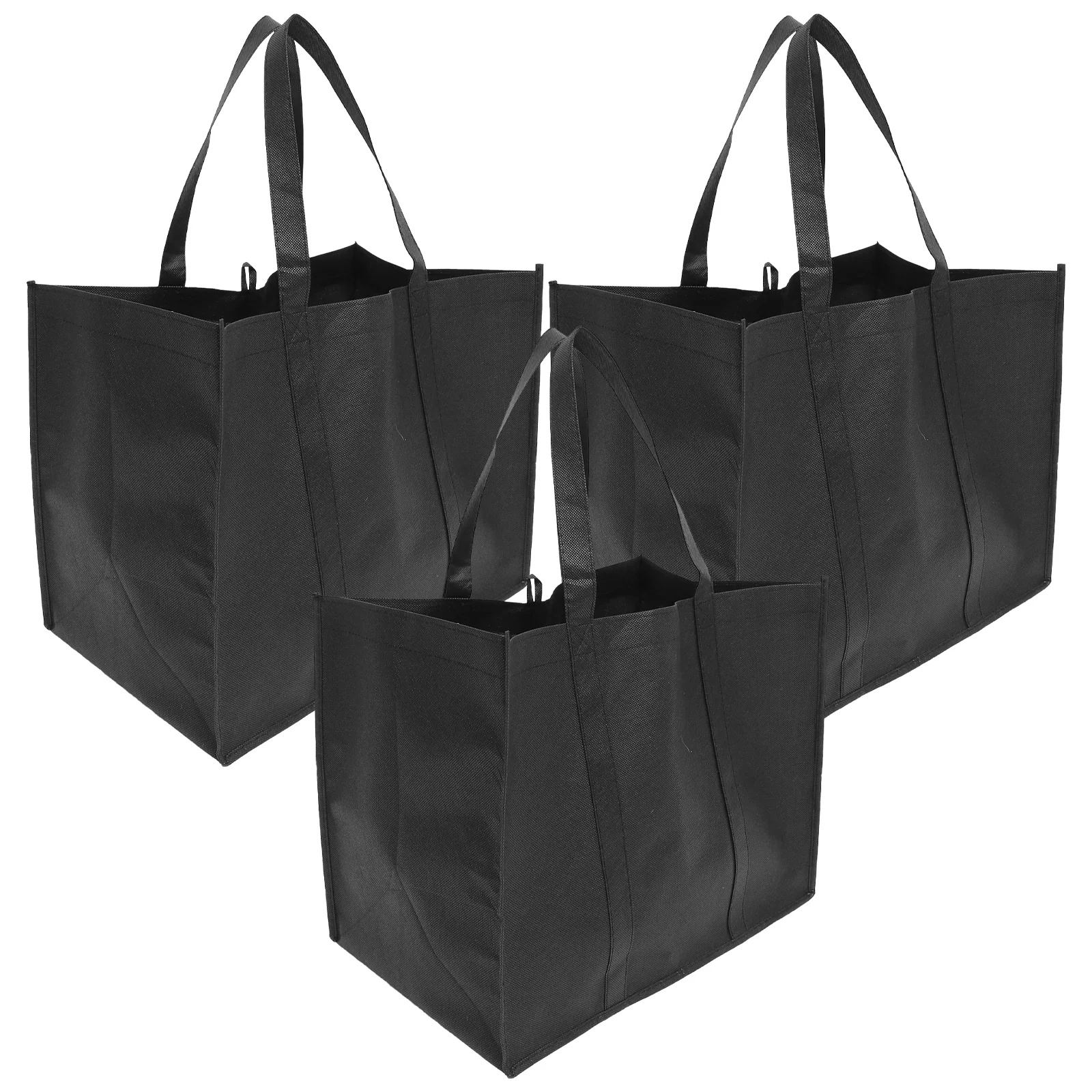 3 Pcs Non-woven Shopping Bag Bags Oxford Cloth Handbag Tote Set Reusable Grocery Fabric Large with Handles Storage Clothes
3 Pcs Non-woven Shopping Bag Bags Oxford Cloth Handbag Tote Set Reusable Grocery Fabric Large with Handles Storage Clothes