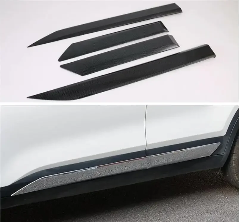 4PCS ABS Chrome Car Side Door Body Skirts Kit Protector Trim Cover For Kia Seltos 2019 2020 2021 2022
4PCS ABS Chrome Car Side Door Body Skirts Kit Protector Trim Cover For Kia Seltos 2019 2020 2021 2022
