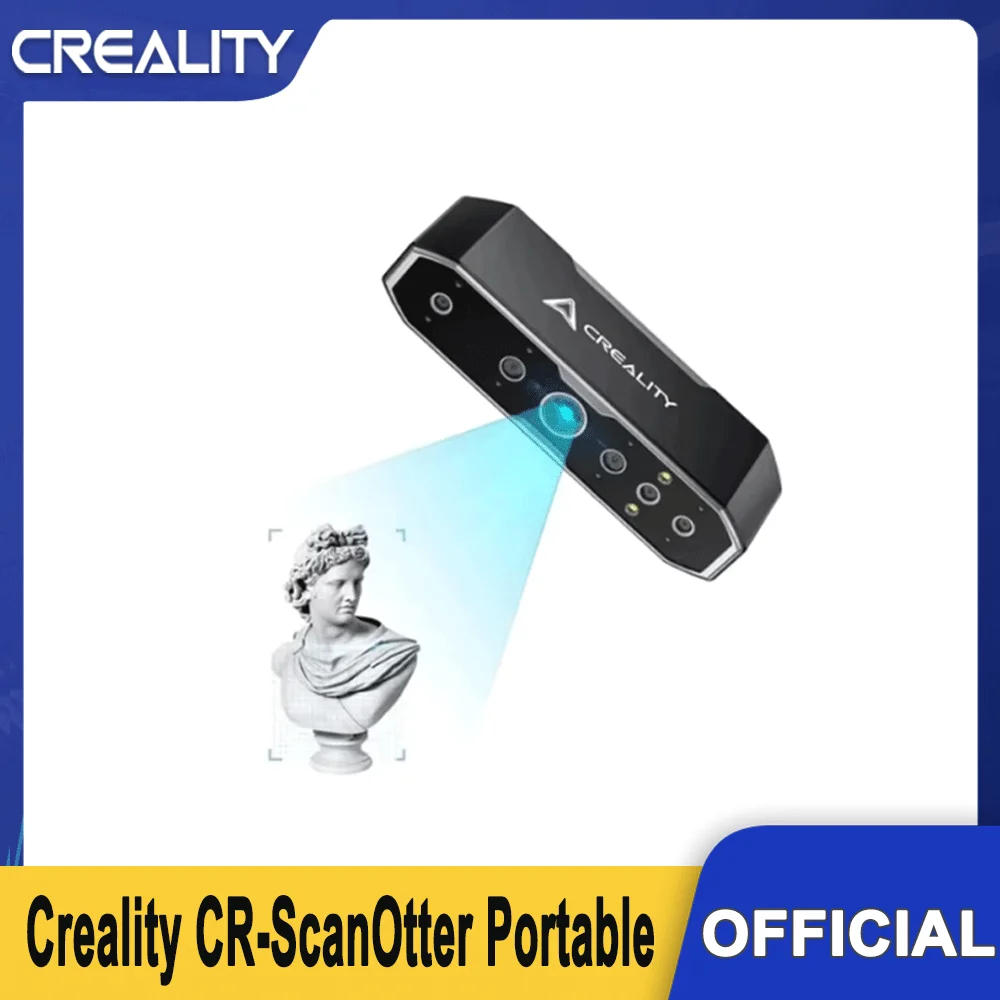 Creality CR-Scan Otter Portable Upgraded Handheld 3D Scanner 0.02mm Accuracy High Efficiency 20fps Speed Scanning Anti-shaking
Creality CR-Scan Otter Portable Upgraded Handheld 3D Scanner 0.02mm Accuracy High Efficiency 20fps Speed Scanning Anti-shaking