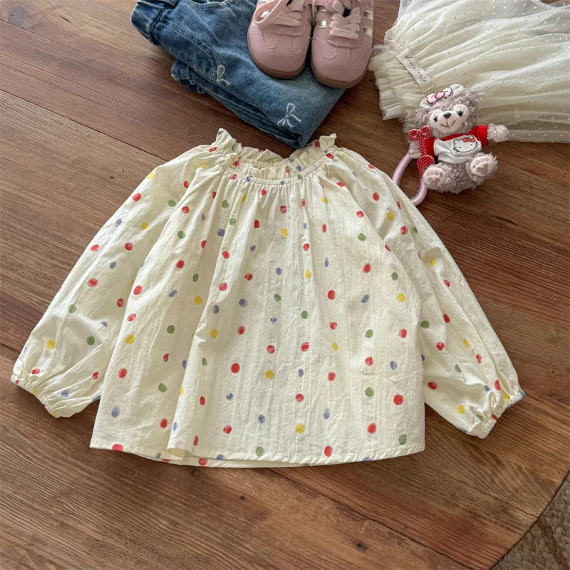 Girls' Autumn ShirtTT-shirt Spring and Autumn New Style Children's Fashionable Girls' Baby Topt
Girls' Autumn ShirtTT-shirt Spring and Autumn New Style Children's Fashionable Girls' Baby Topt