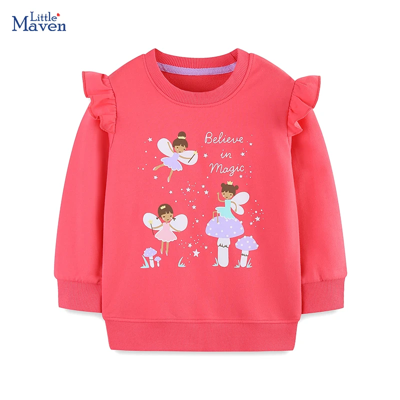Little maven Girls Sweatshirts Cartoon Elf Baby Girls Cotton Long Sleeve Shirts Autumn Children's Clothing for Kids Costumes
Little maven Girls Sweatshirts Cartoon Elf Baby Girls Cotton Long Sleeve Shirts Autumn Children's Clothing for Kids Costumes