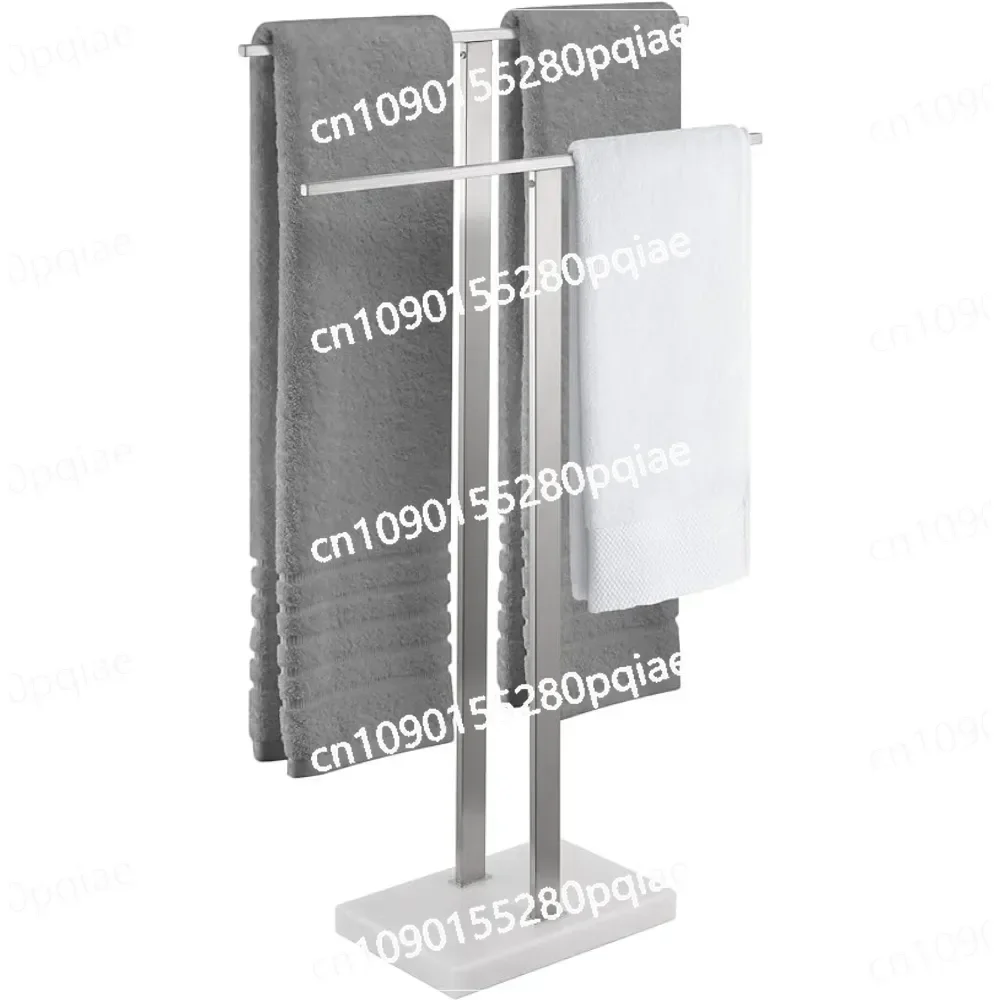 Standing Towel Rack 2-Tier Towel Rack Stand with Marble Base for Bathroom Floor, Upgrade Steady Design, SUS 304 Stainless Steel
Standing Towel Rack 2-Tier Towel Rack Stand with Marble Base for Bathroom Floor, Upgrade Steady Design, SUS 304 Stainless Steel