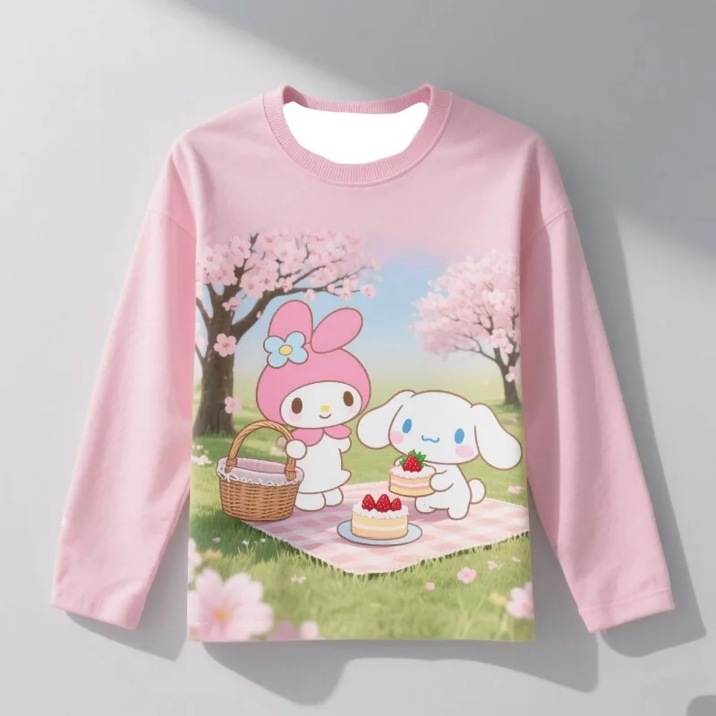 MOTO-Adult Long - Sleeve T - Shirt with My Melody and Cinnamoroll Picnic Print
MOTO-Adult Long - Sleeve T - Shirt with My Melody and Cinnamoroll Picnic Print