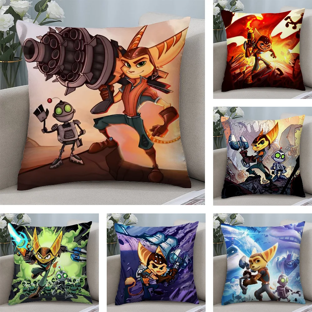 R-Ratchet N C-Clank Pillow Case Short Plush Pillow Covers Sofa Decorative Gift Home Double-sided Printing Cushion Cover
R-Ratchet N C-Clank Pillow Case Short Plush Pillow Covers Sofa Decorative Gift Home Double-sided Printing Cushion Cover