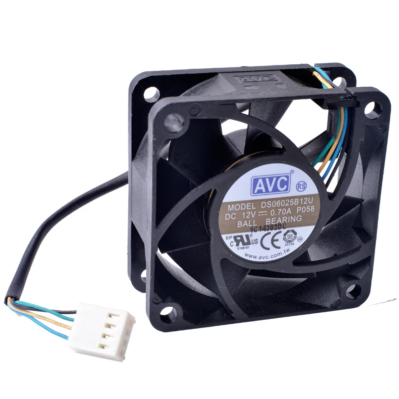 Вентилятор REVO DS06025B12U, 12 В, 0,70 А, 60 мм, 60x60x25 мм, 4 провода, 4 контакта
Вентилятор REVO DS06025B12U, 12 В, 0,70 А, 60 мм, 60x60x25 мм, 4 провода, 4 контакта