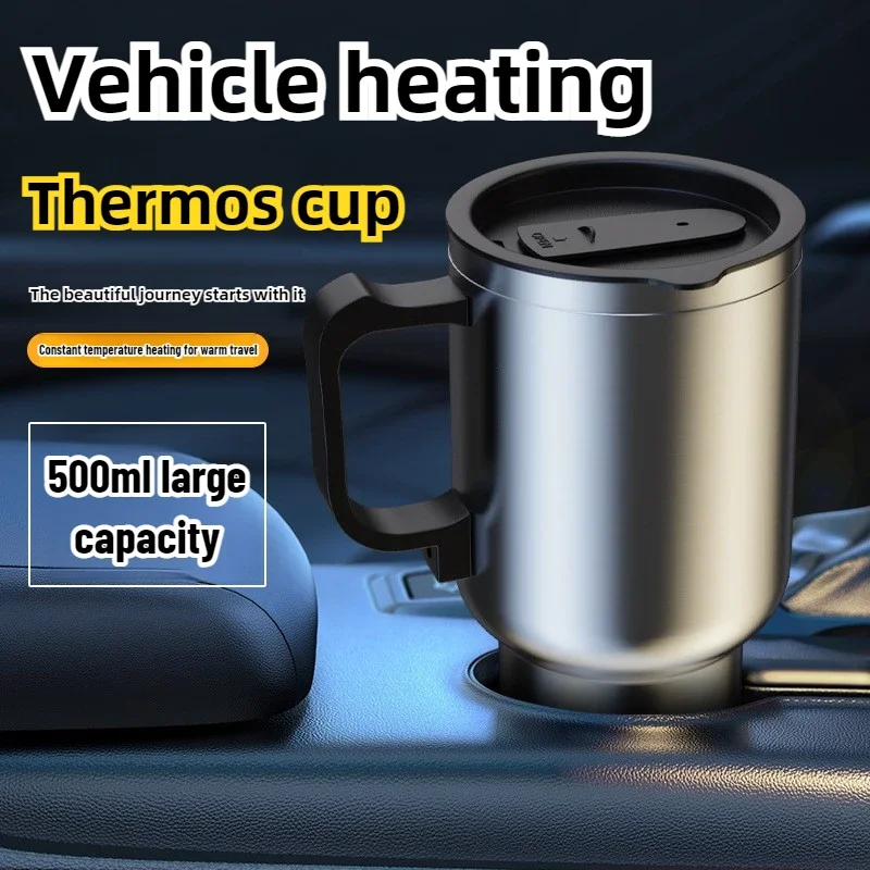 12V 500ml Electric Heating Car Kettle Water Coffee Milk Thermal Mug Camping Travel Kettle Stainless Steel Vehicle Heating Cup
12V 500ml Electric Heating Car Kettle Water Coffee Milk Thermal Mug Camping Travel Kettle Stainless Steel Vehicle Heating Cup