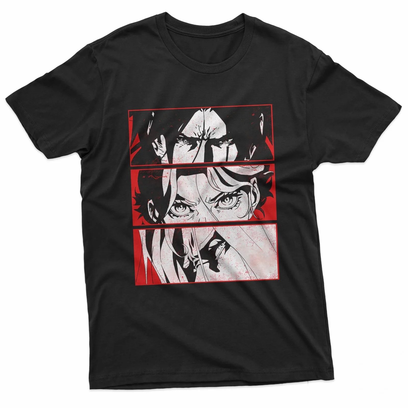 Angry Eyes Vampire Hunter Anime Style T-Shirt
Angry Eyes Vampire Hunter Anime Style T-Shirt